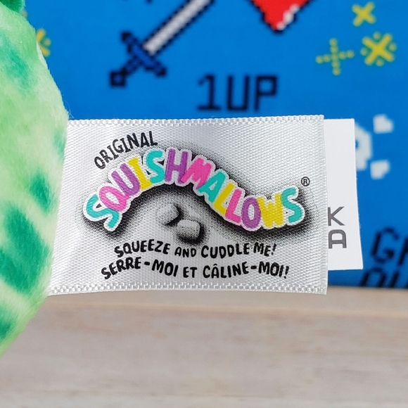 Squishmallow Rocio the Triceratops 3.5" Clip UltraSoft Learning Express Plush - Picture 8 of 12